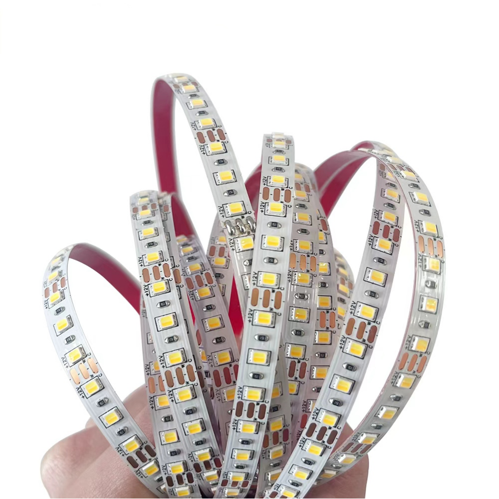 12V CCT Tunable White LED Strip – 2700K to 6000K for Hotel Bathrooms