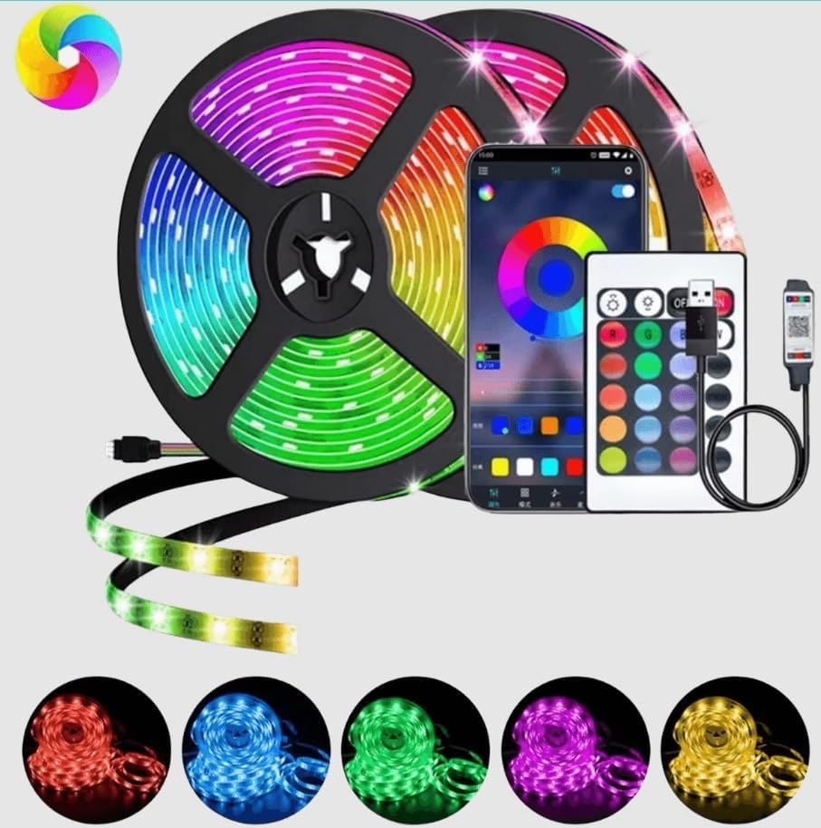 12V RGB LED Strip IP65 – 30LEDs/M for Landscape & Building Outline
