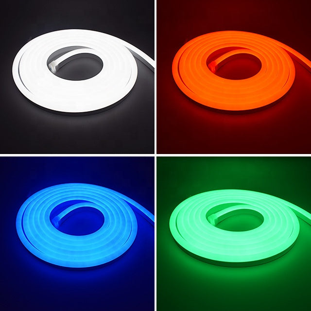 AC 220V RGB Neon Flex – Silicone IP67, No Driver Needed, 50M Run