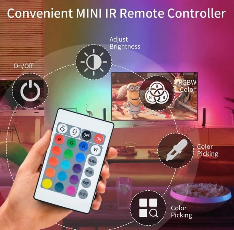 12V RGB LED Strip IP65 – 30LEDs/M for Landscape & Building Outline