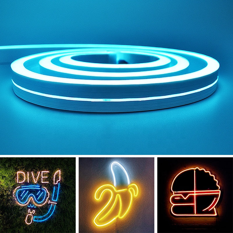 AC 220V RGB Neon Flex – Silicone IP67, No Driver Needed, 50M Run