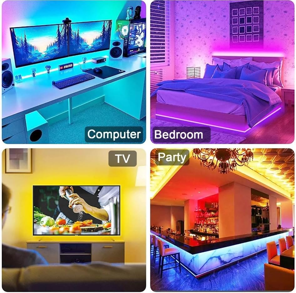12V RGB LED Strip IP65 – 30LEDs/M for Landscape & Building Outline