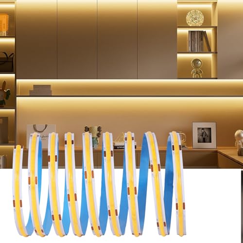24V COB LED Strip 528 LEDs/M – Dot-Free Linear Light for Hotel Cove